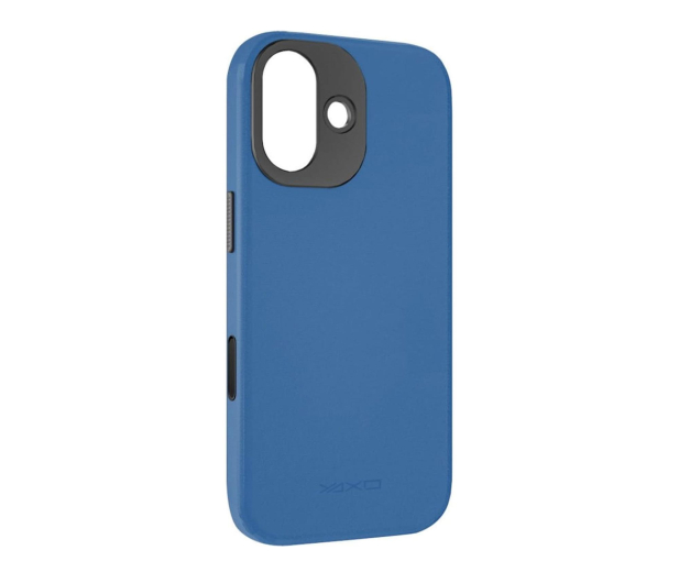 YAXO Leather Gear Slim Case MagSafe iPhone 17 Electric Blue - 1455882 - zdjęcie 2